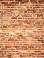 Obraz premium Texture of old brickwork. Vintage red brick wall
