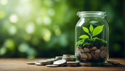 green financing concept as funding ecofriendly business