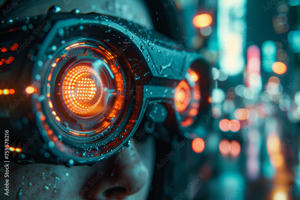 Poster a cutting-edge cybersecurity system employing ai to detect and prevent cyber threats in real-time. c