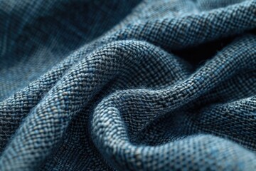 Fototapeta premium A detailed close-up of a luxurious fabric texture highlighting its weave and quality