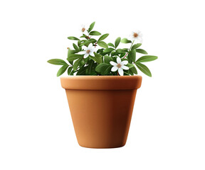 Fototapeta premium Handmade_flower_pot