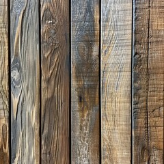 Close Up of Wooden Fence