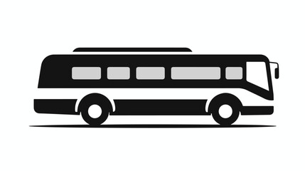 Bus Icon. Simple Element Illustration.