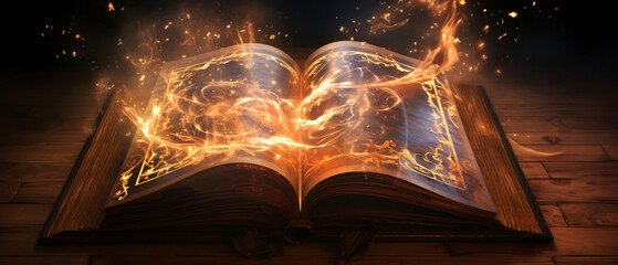 Closed Book with magic powers ..