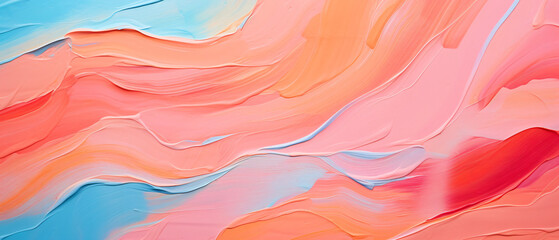Closeup of abstract rough pink orange 