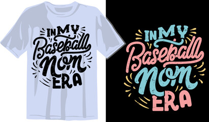 Baseball shirt design, baseball typography vector tshirt design template Pro Vector