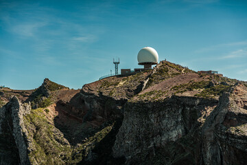 radar in the mountains