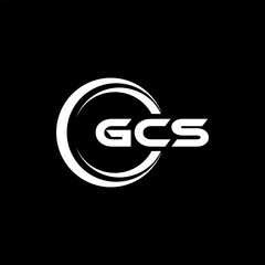 GCS Logo Design, Inspiration for a Unique Identity. Modern Elegance and Creative Design. Watermark Your Success with the Striking this Logo.