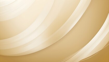 Light Golden color striped background The minimalist design features gentle curves and rounded edges studio lights