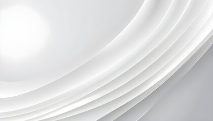 White color striped background The minimalist design features gentle curves and rounded edges studio lights