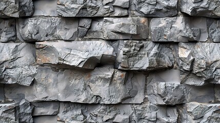 Seamless gray concrete texture. Stone wall background.
