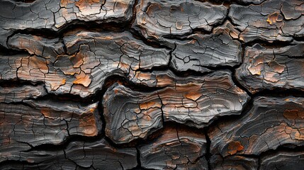 texture of bark wood use as natural background