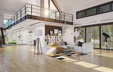 modern house interior design