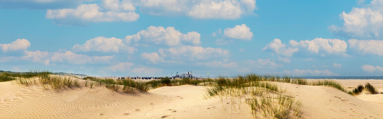  Dünen,Strand ,Norderney , Panorama,Wolkenhimmel,Nordsee,panorama, - 759606676