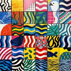 Obraz premium seamless pattern with zebra stripes