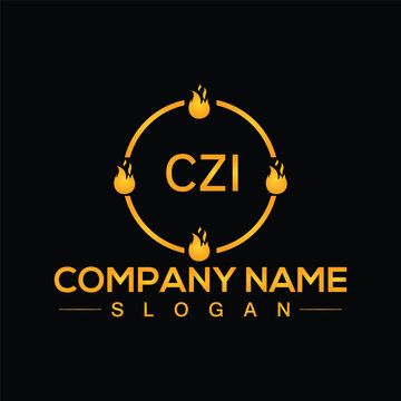 Letter CZI handwritten unique logo design for your business