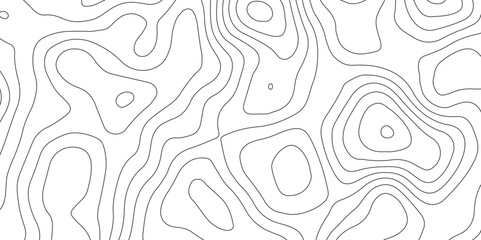 Abstract design with seamless pattern with lines topographic map. geographic mountain relief. retro topographic map. geographic contour map paper texture. terrain path isolated on a background.