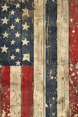 Background for Memorial Day in the USA. Illustration for banners, cards, etc