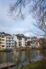 Häuser im Ortsteil Weidenhausen an der Lahn