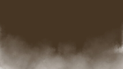 smoke on brown background