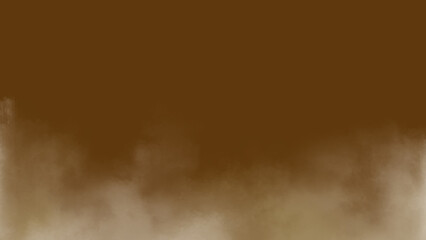 Smoke on brown background 