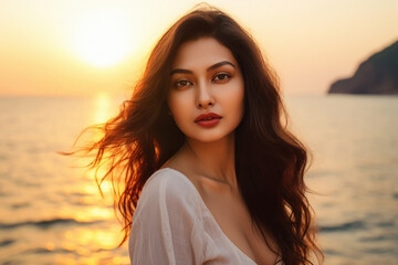 Fototapeta premium Young beautiful and gorgeous woman