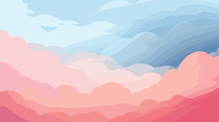 Soft color abstract background for design. Clouds t