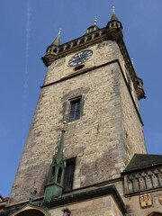 Tour de l'horloge astronomique &agrave; Prague