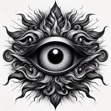 One eye 