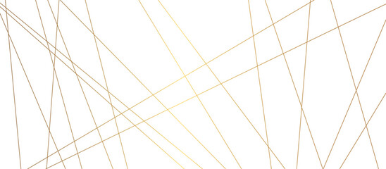 golden chaotic lines abstract geometric pattern. vector textrue 3d illustration. geometric design created using light gold digital net web line tecnology. white color in backdrop. - obrazy, fototapety, plakaty