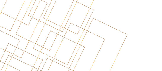 abstract golden squre stock ceramic brick tile wall. stock line texture and seamless pattern. Grid lines for composing decorated. llustration for retro, paper, textile, decoration. white in backdrop.