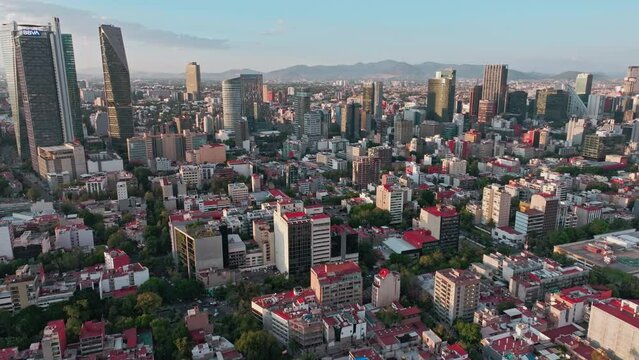 Ciudad de M&eacute;xico con Drone
