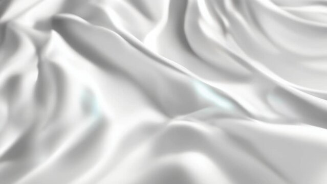  Ethereal white fabric in motion, perfect for fashion or artistic projects