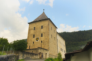 Old building in Ried im Oberinntal, Austria