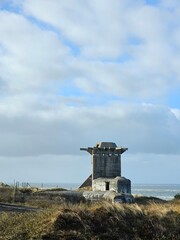The WW2 German bunker at the Danish Western coast