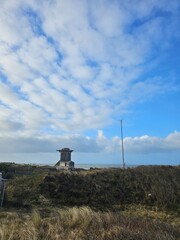 The WW2 German bunker at the Danish Western coast