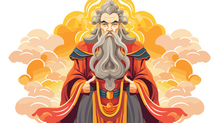 cai shen design the god of prosperity