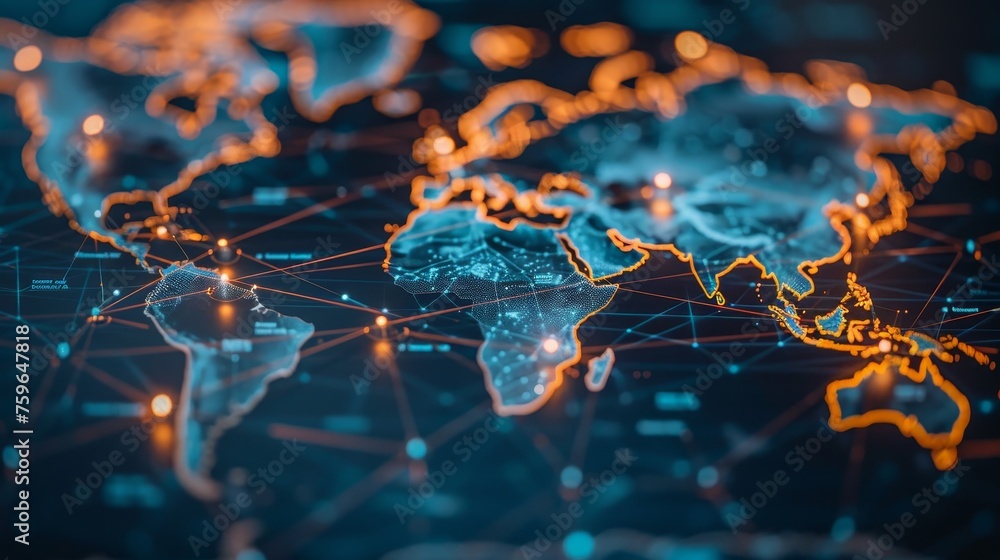 Poster discovering a global network of interconnected possibilities