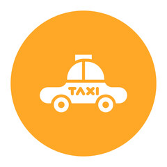 Taxi icon vector image. Can be used for Airline.