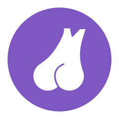 Pituitary Gland icon vector image. Can be used for Human Anatomy.