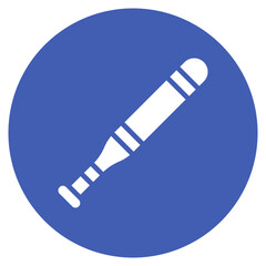 Baseball Bat icon vector image. Can be used for Outdoor Fun.