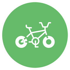 Fototapeta na wymiar Bmx Bike icon vector image. Can be used for Outdoor Fun.
