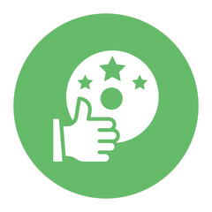 Excellence icon vector image. Can be used for Leadership.