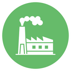 Naklejka premium Factory icon vector image. Can be used for Earth Day.