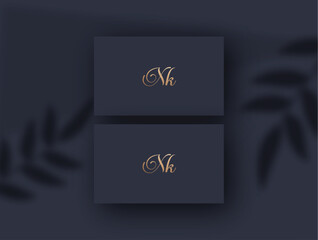 Xk logo deign vector image