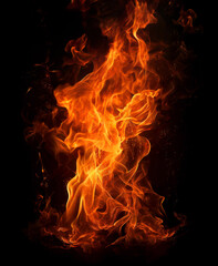 fire background fire on black background fire overlay