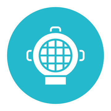 Diving Helmet icon vector image. Can be used for Ocean.