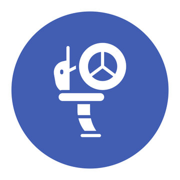 Tape Gun icon vector image. Can be used for Warehouse.