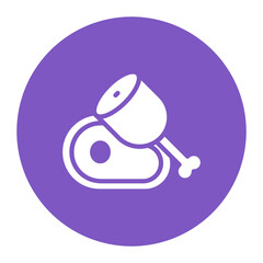 Poultry Item icon vector image. Can be used for Supermarket.