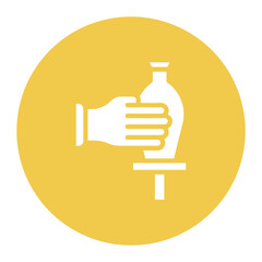 Craft icon vector image. Can be used for Art and Craft Supplies.